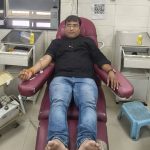 डॉ. अर्पण ने किया 41वीं बार रक्त दान