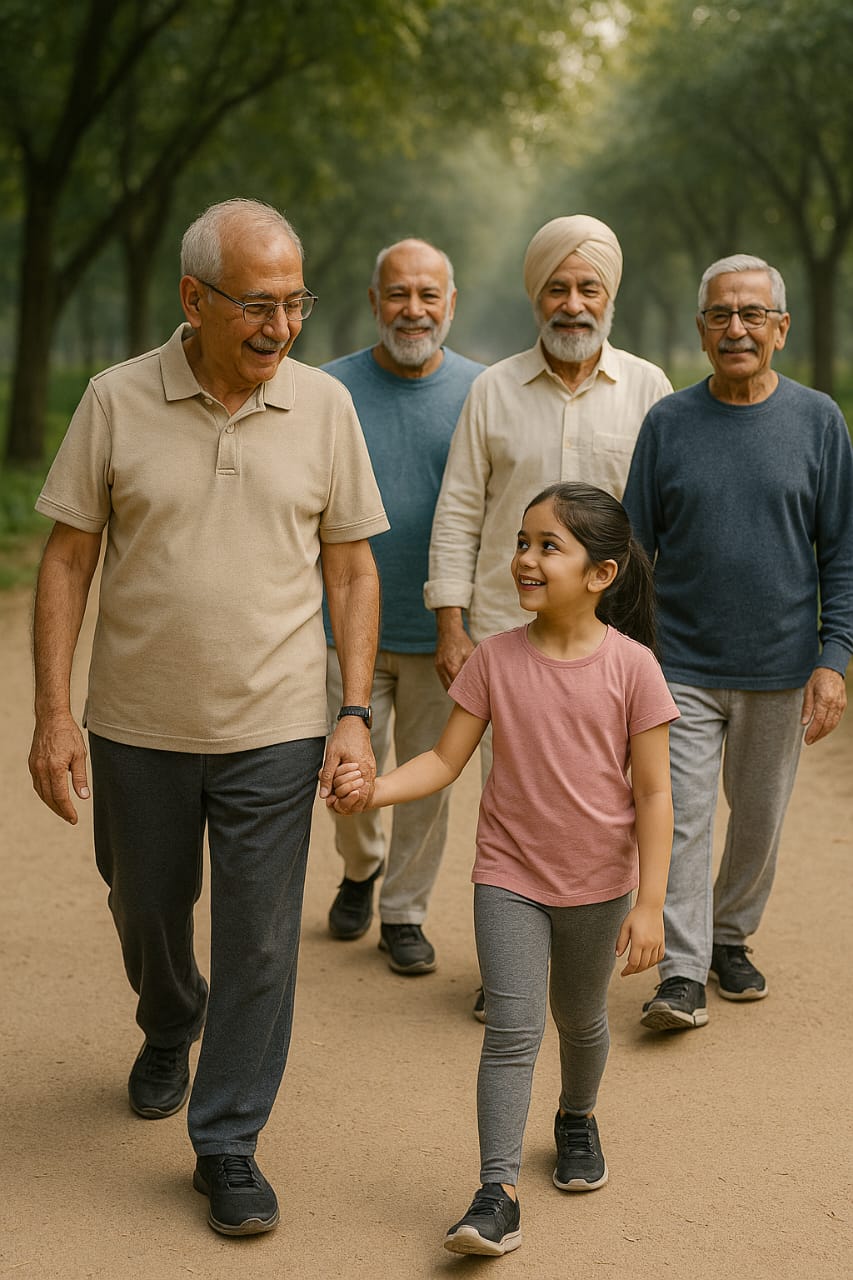 लघुकथा – उम्र का साथ