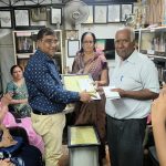 समीक्षा लेखन के लिए डॉ.अर्पण जैन ‘अविचल’ हुए पुरस्कृत
